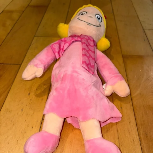 Cindy Lou Who Dr. Seuss Christmas Plush Doll with Yellow Hair - Picture 8 of 8